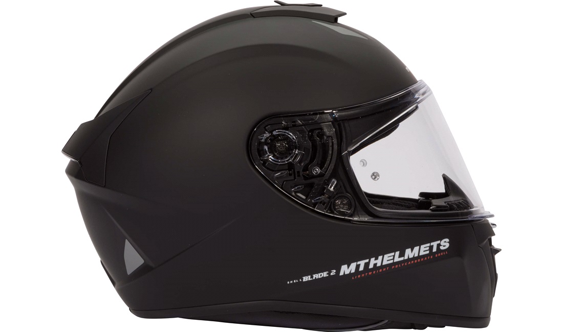Styrthjelm fullface m/solbrille MT Blade2 SV matsort str. XL