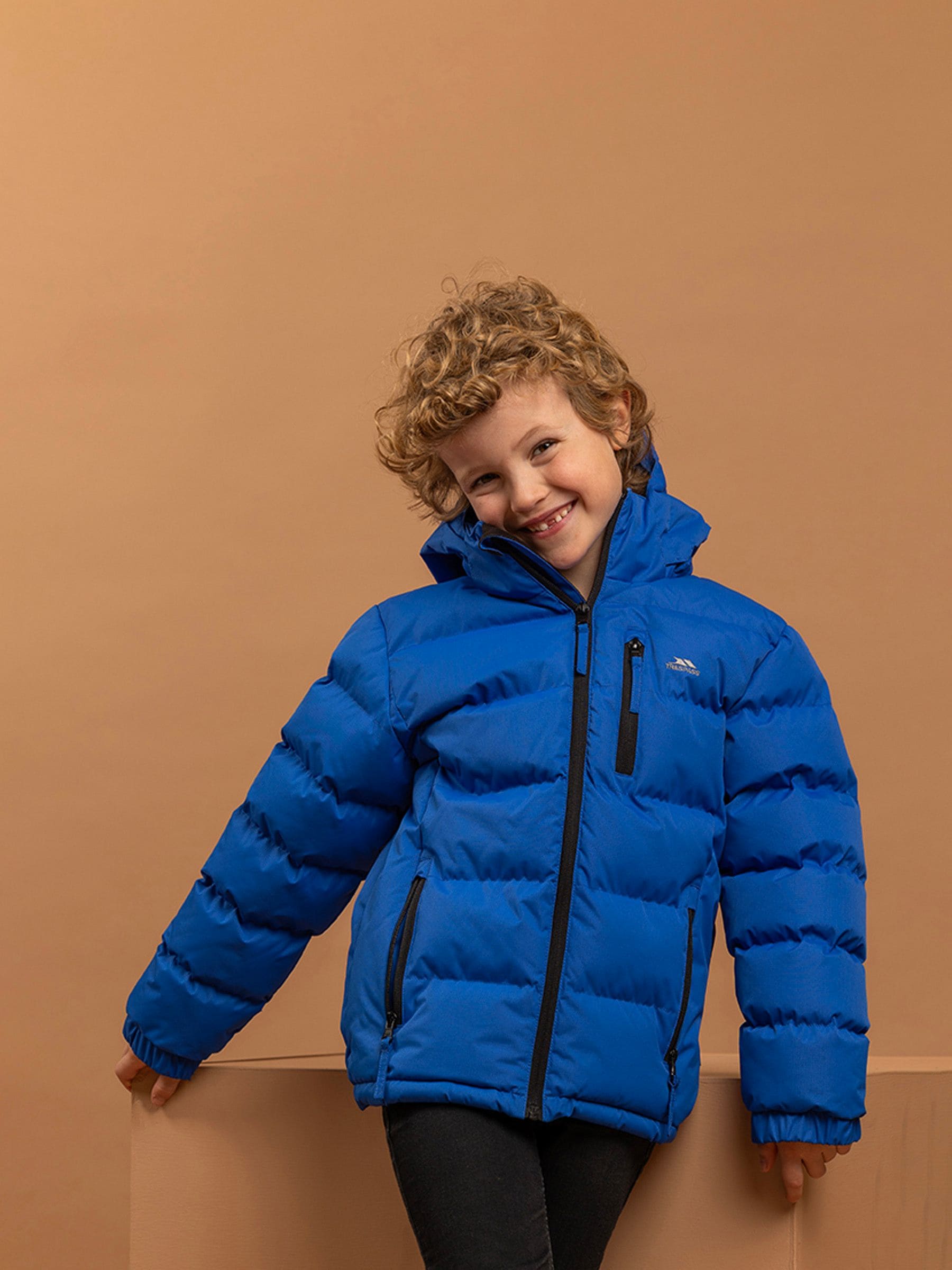 Trespass blauw gewatteerd Tuff jack