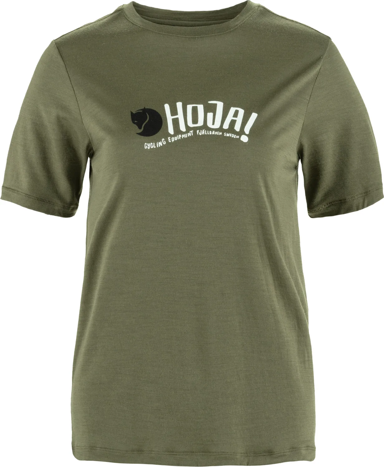 Fjällräven Hoja Wool T-Shirt W Laurel Green