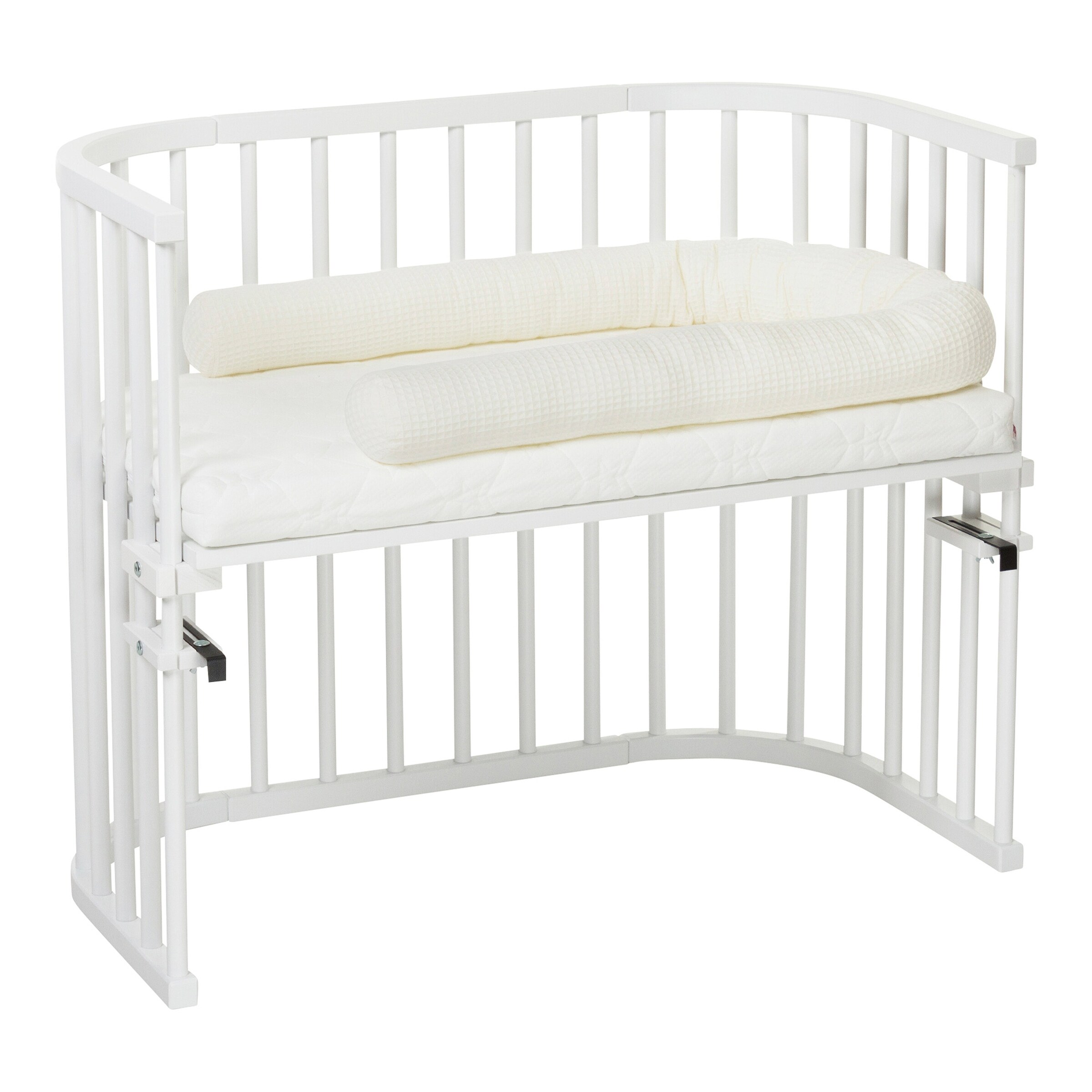 babybay® Nestchenschlange Waffelpiqué 180 cm passend für alle Modelle ivory