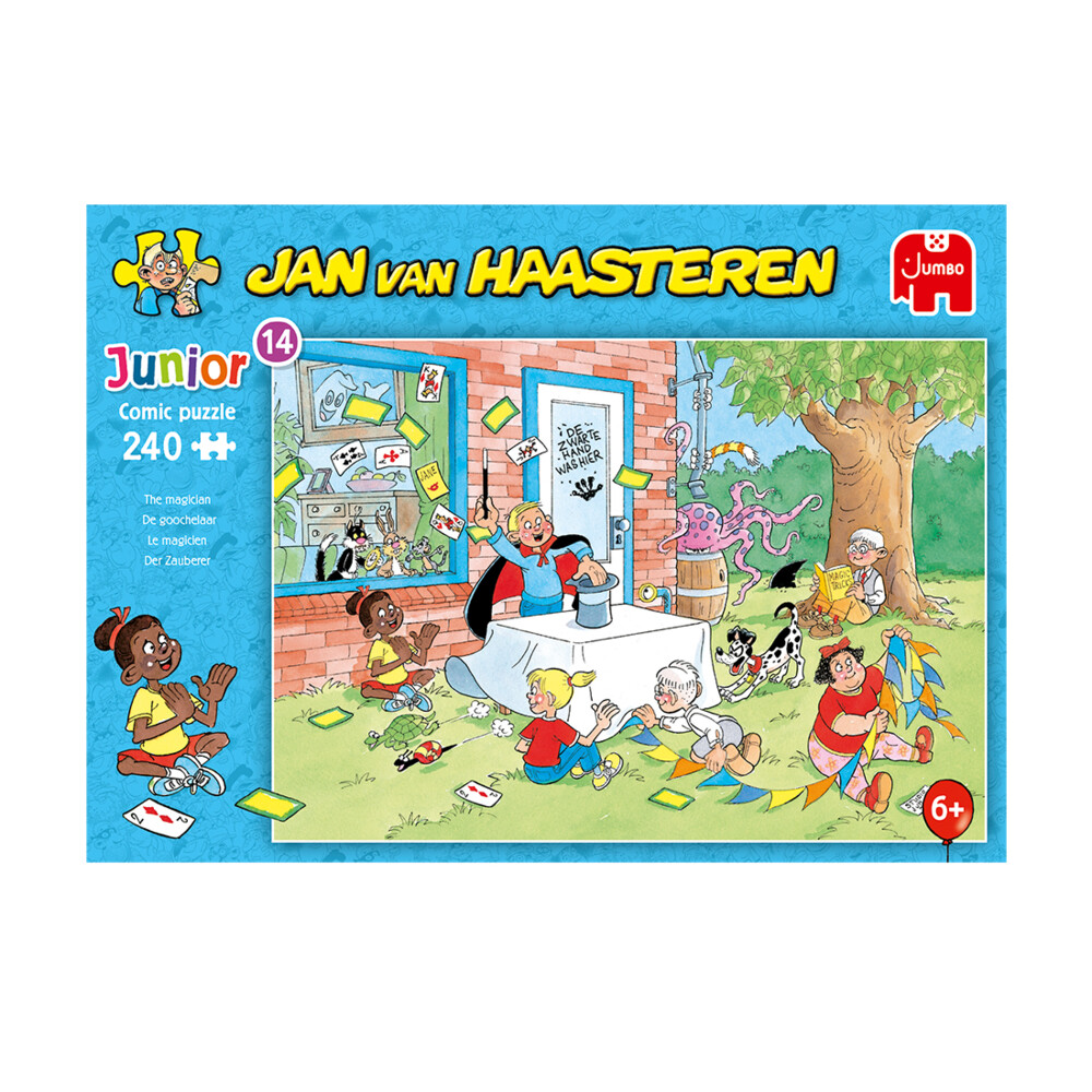 Jan Van Haasteren Puzzel De Goochelaar Junior 240 Stukjes