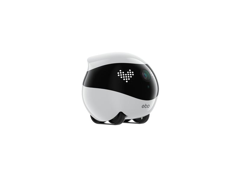 ENABOT Ebo Air 2 2k Cam Weiss Mobile Überwachungskamera mit AI Smart Tracking Technologie und Nachtsicht