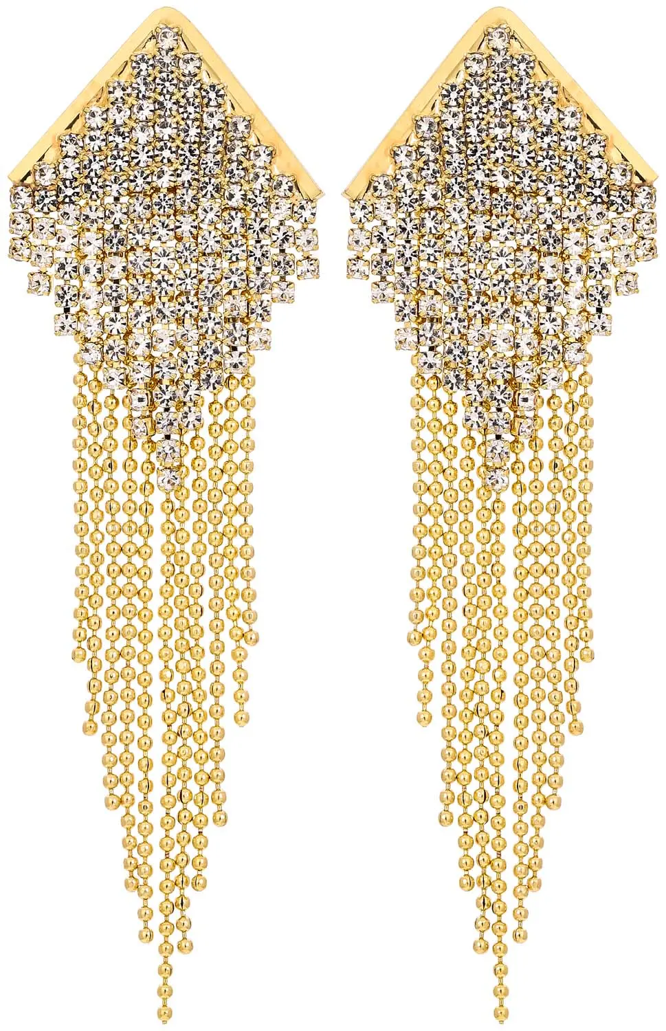 Ohrstecker - Golden Tassel