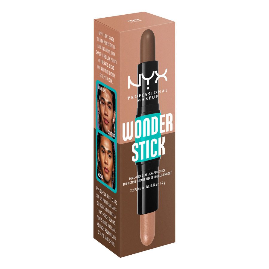 NYX Professional Makeup Wonder Stick Dual-Ended Face Shaping Stick 04 Medium 4g