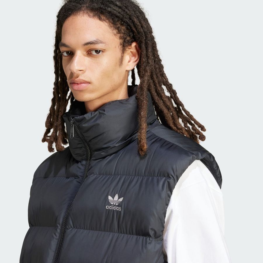 Adidas Original Doudoune sans manches ton sur ton