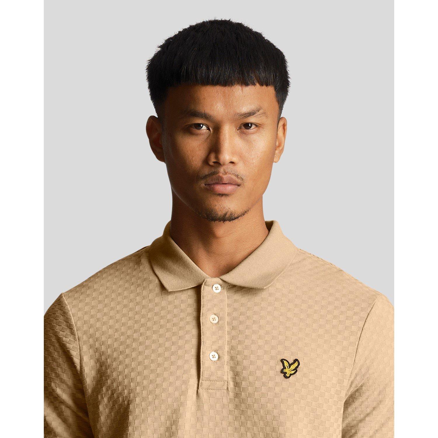 Lyle and Scott Grid Polo Sn99
