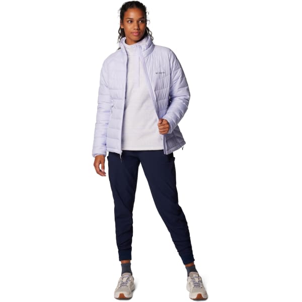 Doudoune randonnée COLUMBIA W POWDER LITE II FULL ZIP JACKET SNOWDRIFT