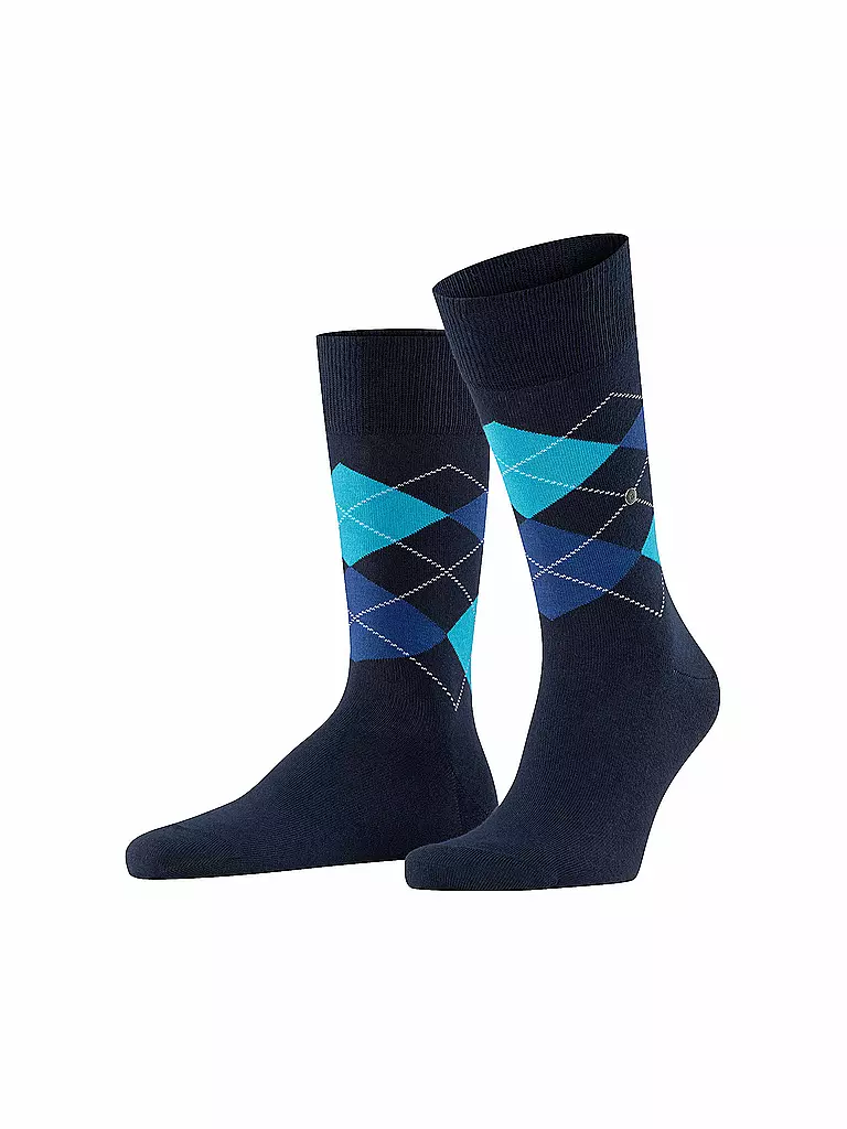 BURLINGTON Herren Socken Geschenkebox 2er Pkg 40-46 dunkelblau