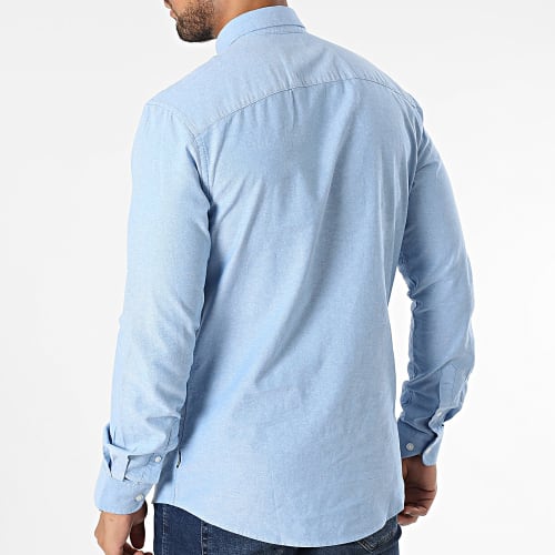 Chemise Manches Longues Alvaro Bleu
