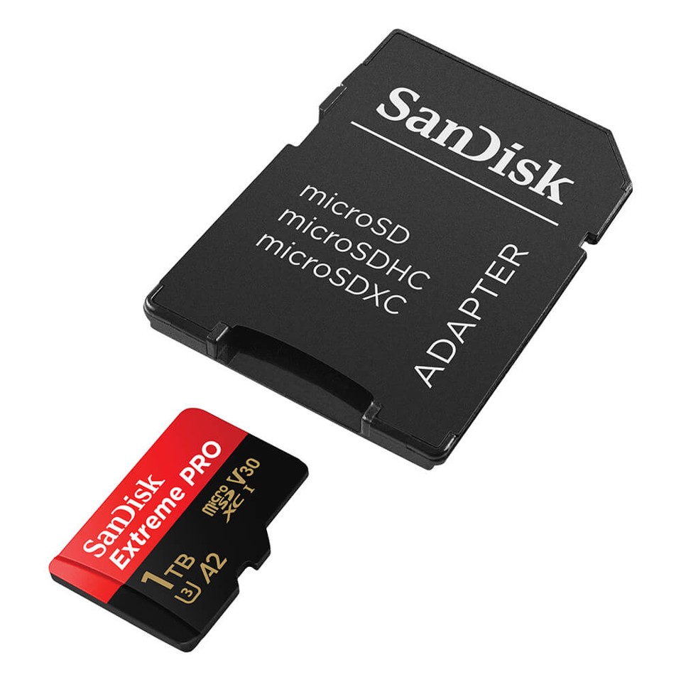 SANDISK - MicroSDXC Extreme Pro 1TB 200MB/s A2 C10 V30 UHS-I