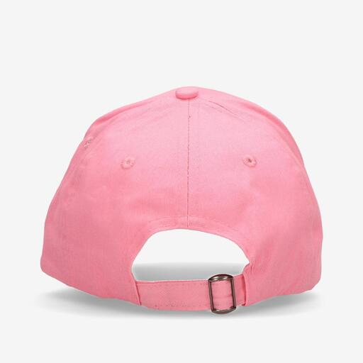 Boné rosa prateado