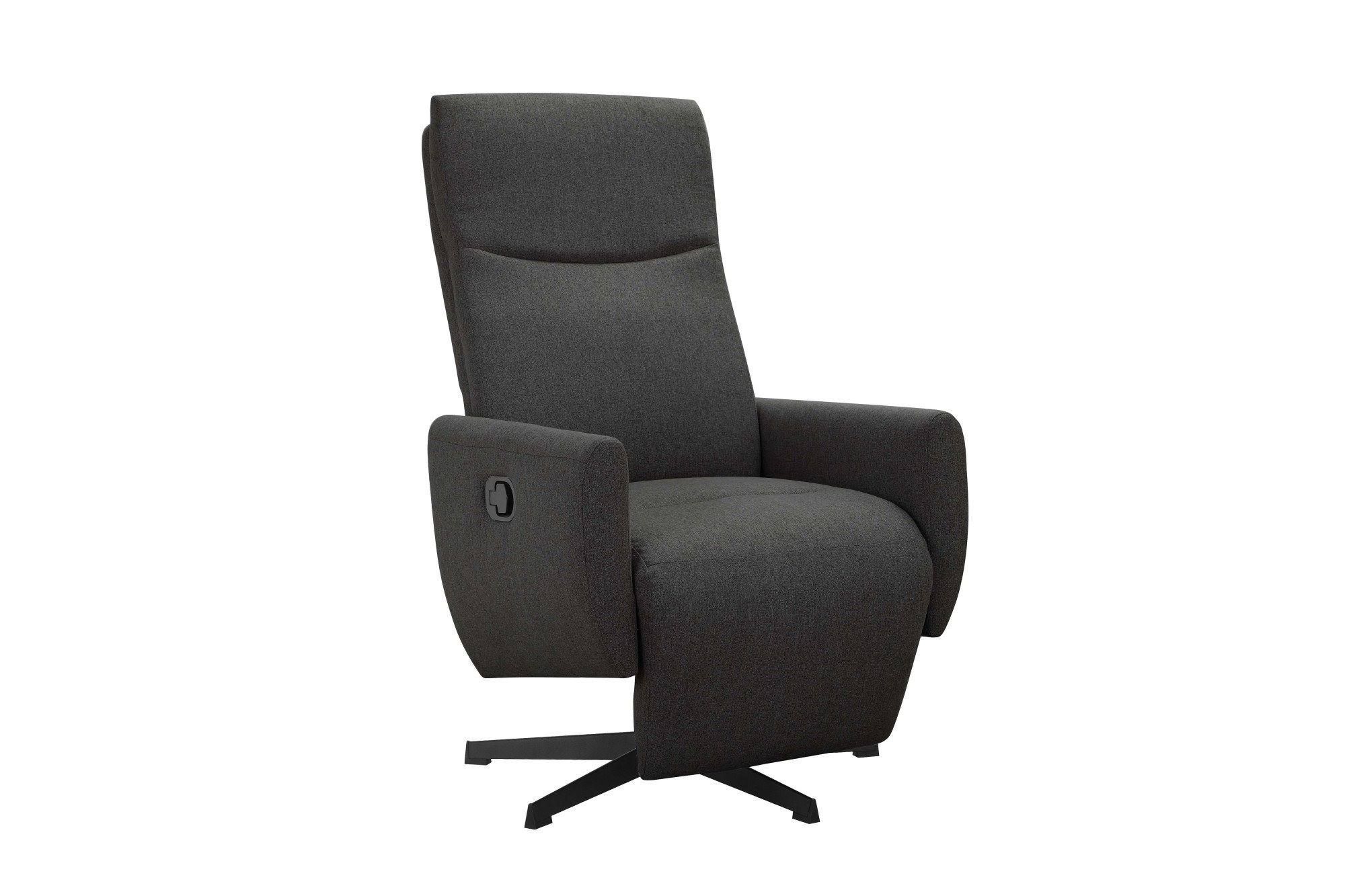 Relaxsessel HOME AFFAIRE Kilvo TV-Sessel und Schlafsessel grau B:68cm H:111cm T:80cm