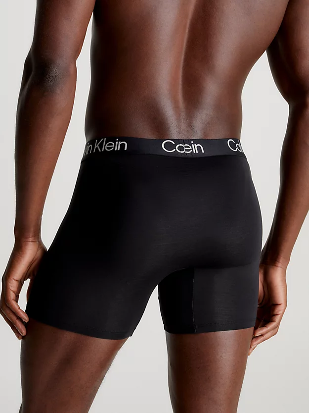 Pacote com 3 Cuecas Boxer Longas - Ultra Macias e Modernas