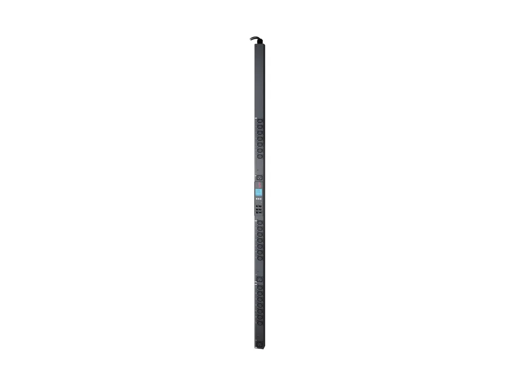 APC Metered-by-Outlet with Switching Rack PDU ZeroU 2G - Strømfordelingsenhed (rackversion) - AC 400 V - 11 kW - tre faser - Ethernet 10/100 - output-stikforbindelser: 24 - 0U - sort - for P/N: SMX1000C, SMX1500RM2UC, SMX1500RM2UCNC, SMX750C, SMX750C