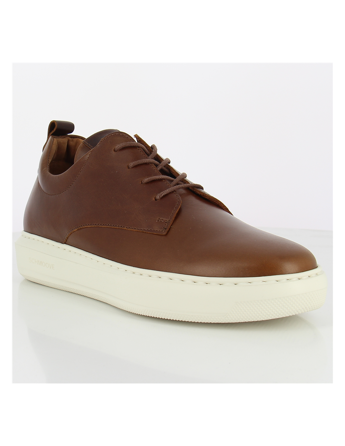 schmoove derbies homme bump derby cuir marron