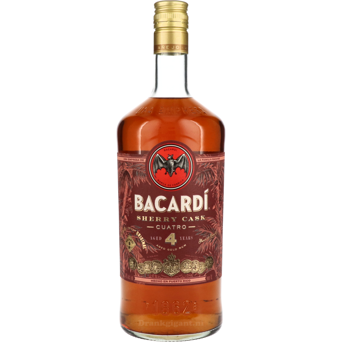 Bacardi 4 Year Cuatro Sherry Cask 100 cl