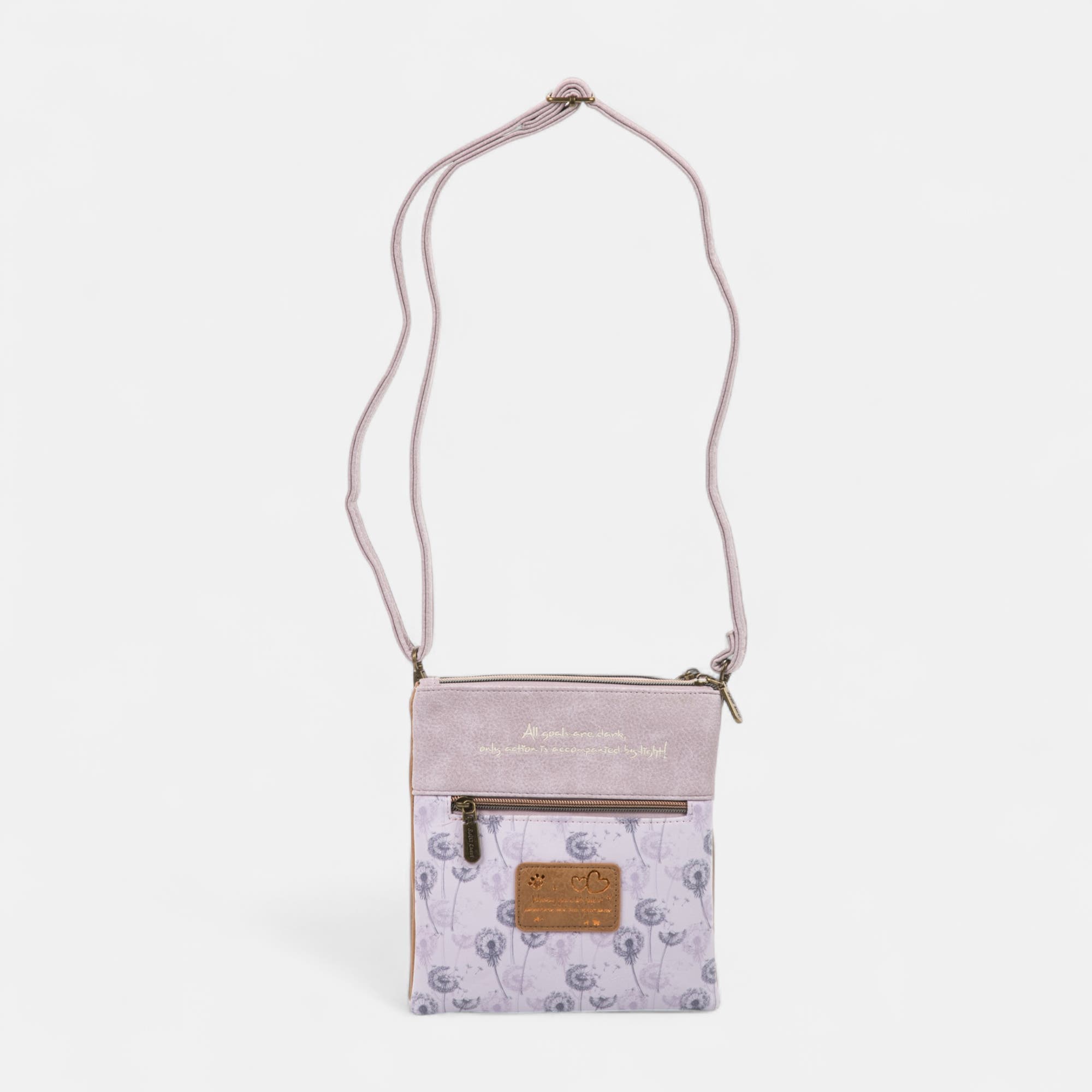 Sac bandoulière violet
