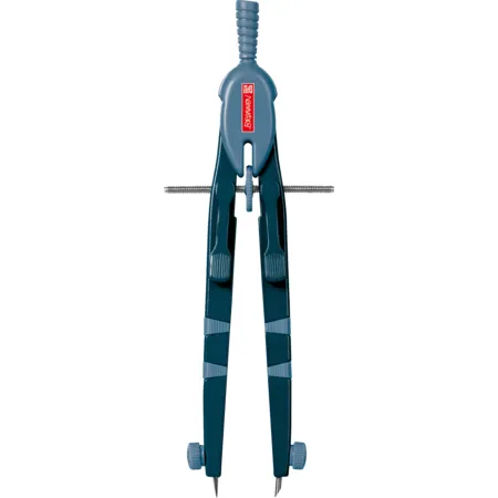 BRUNNEN Schnellverstellzirkel Peak 4 Colour Code Länge: 170 mm, denim