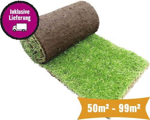 Gewalst kunstgras voor sport en spel, bestelhoeveelheid 50 - 99 m², dagelijks vers gesneden
