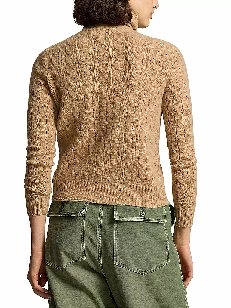 POLO RALPH LAUREN Rollkragenpullover camel