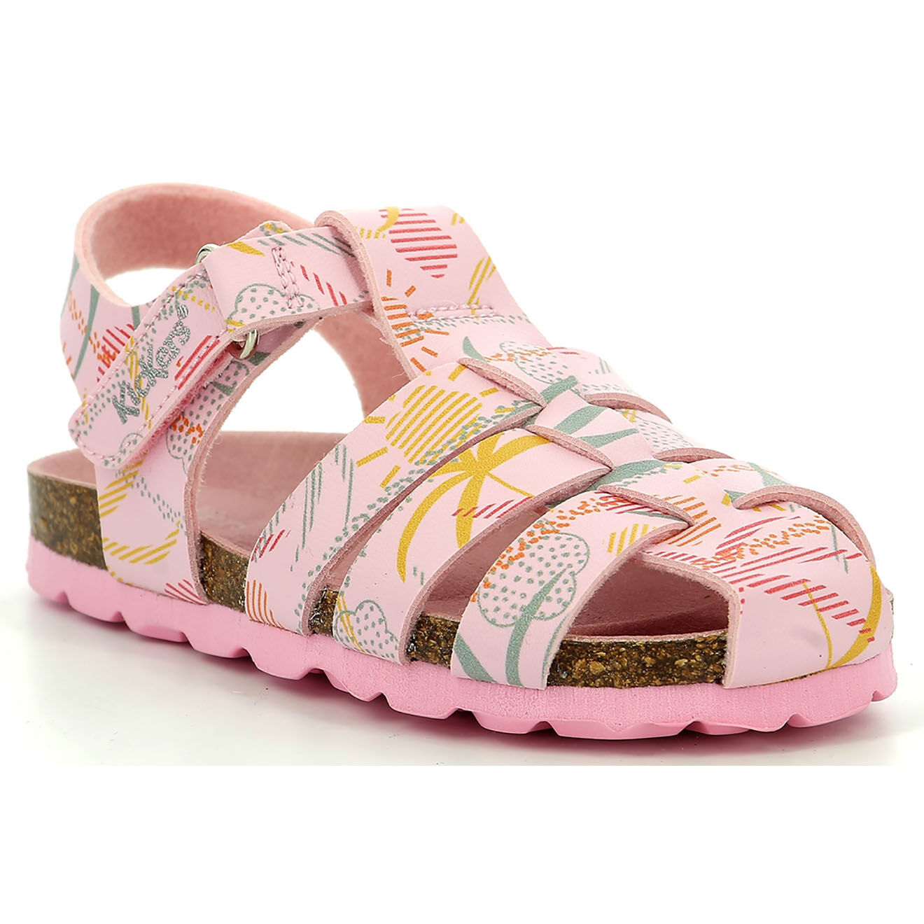 Kickers Sandales Summertan rose/sunshine