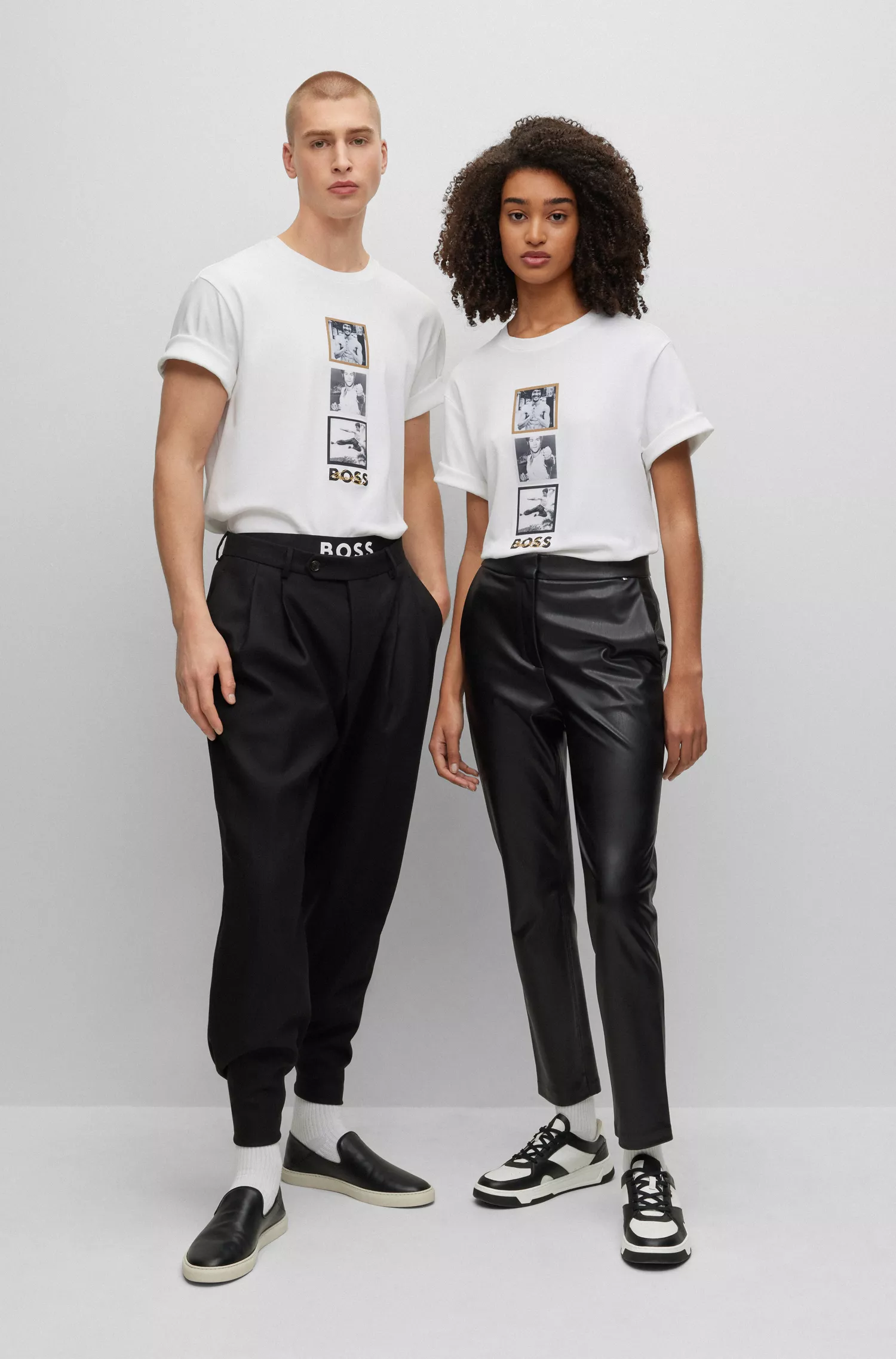 Camiseta unissex BOSS Black-BOSS x Bruce Lee com estampa exclusiva.