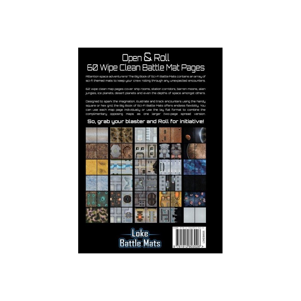Big Book of Sci Fi Battle Mats