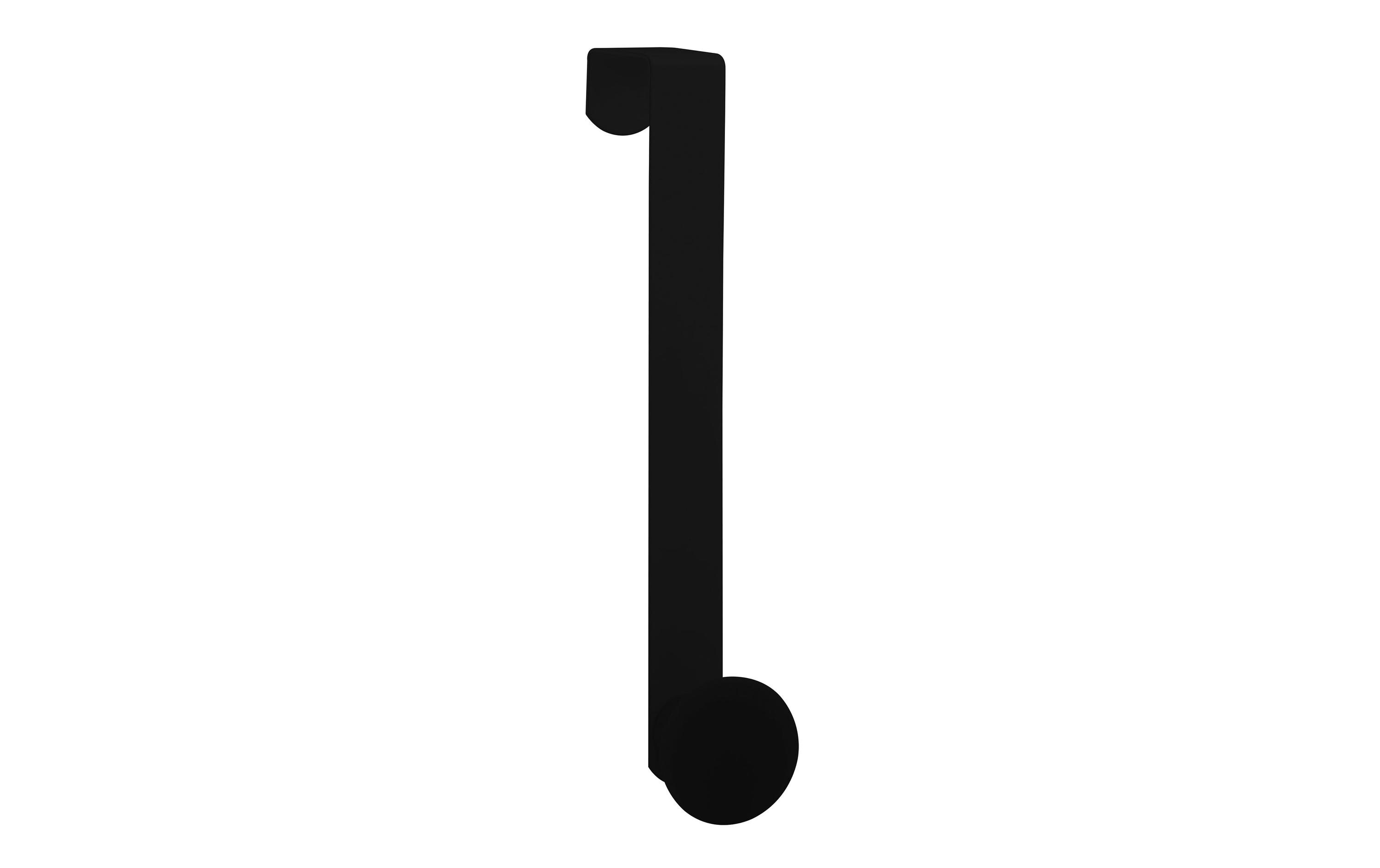Wandhaken Ronda Schwarz, 4.4 cmTürhaken