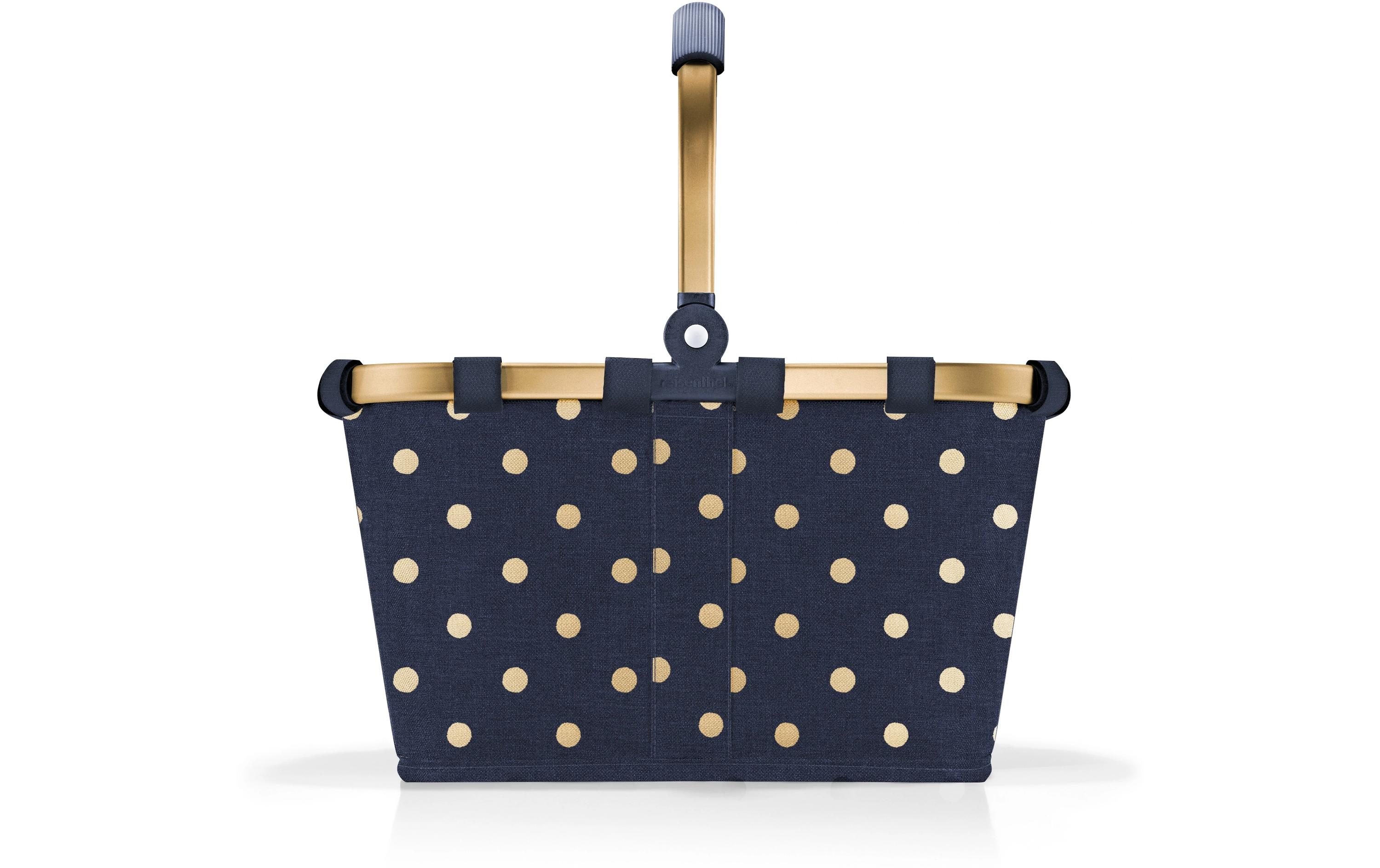 Einkaufskorb Carrybag XS Mini Metallic Dots BlueEinkaufstasche