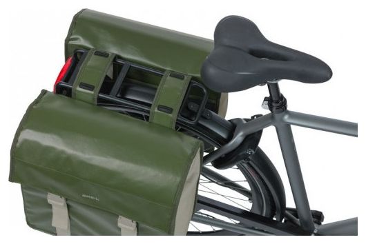 Sacoches de Porte-Bagage Basil Urban Load 53L Vert Mousse/Sable