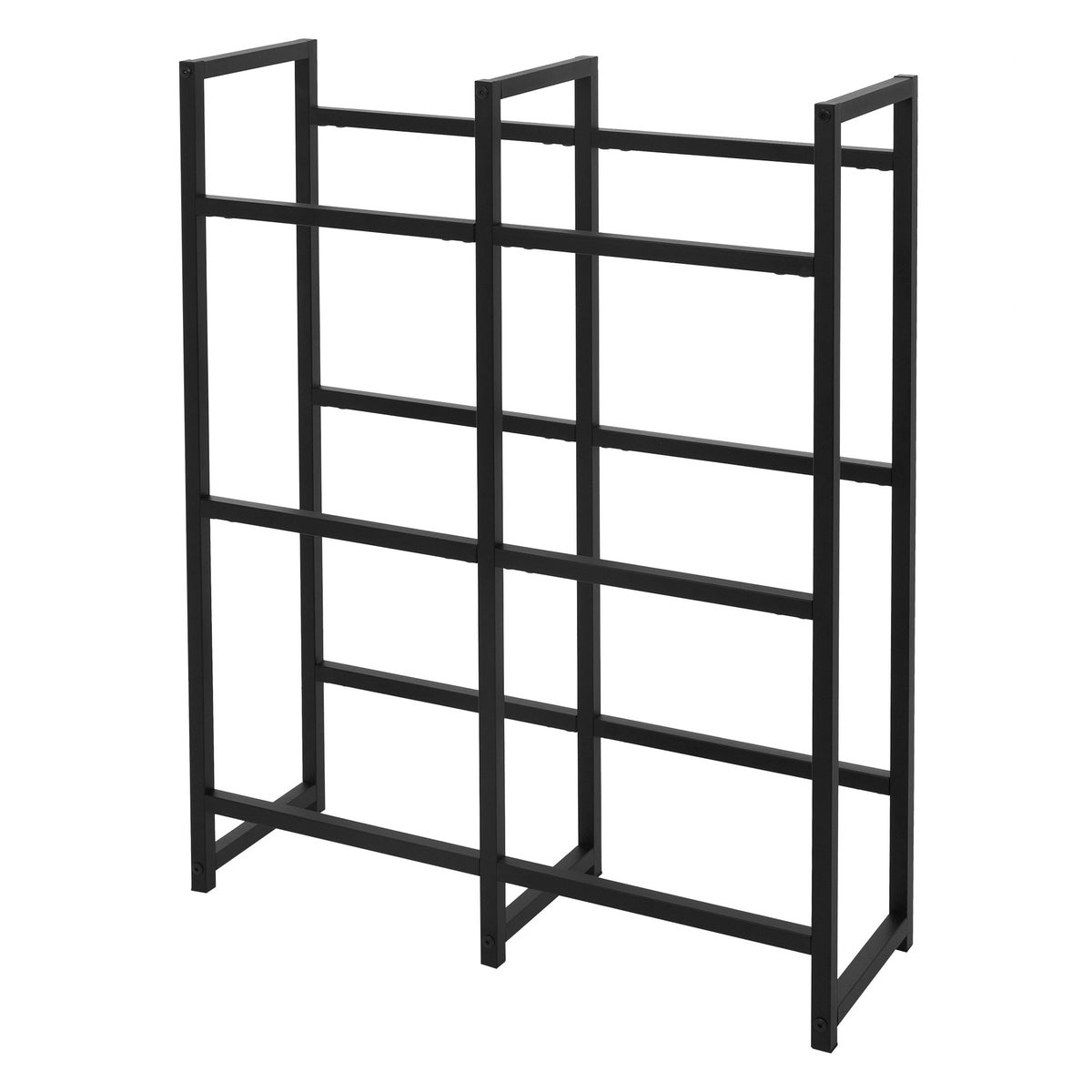 ML-Design drankkrattenrek voor 6 kratten, 91x31x116,5cm, staal, vrijstaand, stand-alone rek voor drankkratten, drankenrek, krattenrek, bierkrattenrek, drankkrattenstandaard, krattenstandaard