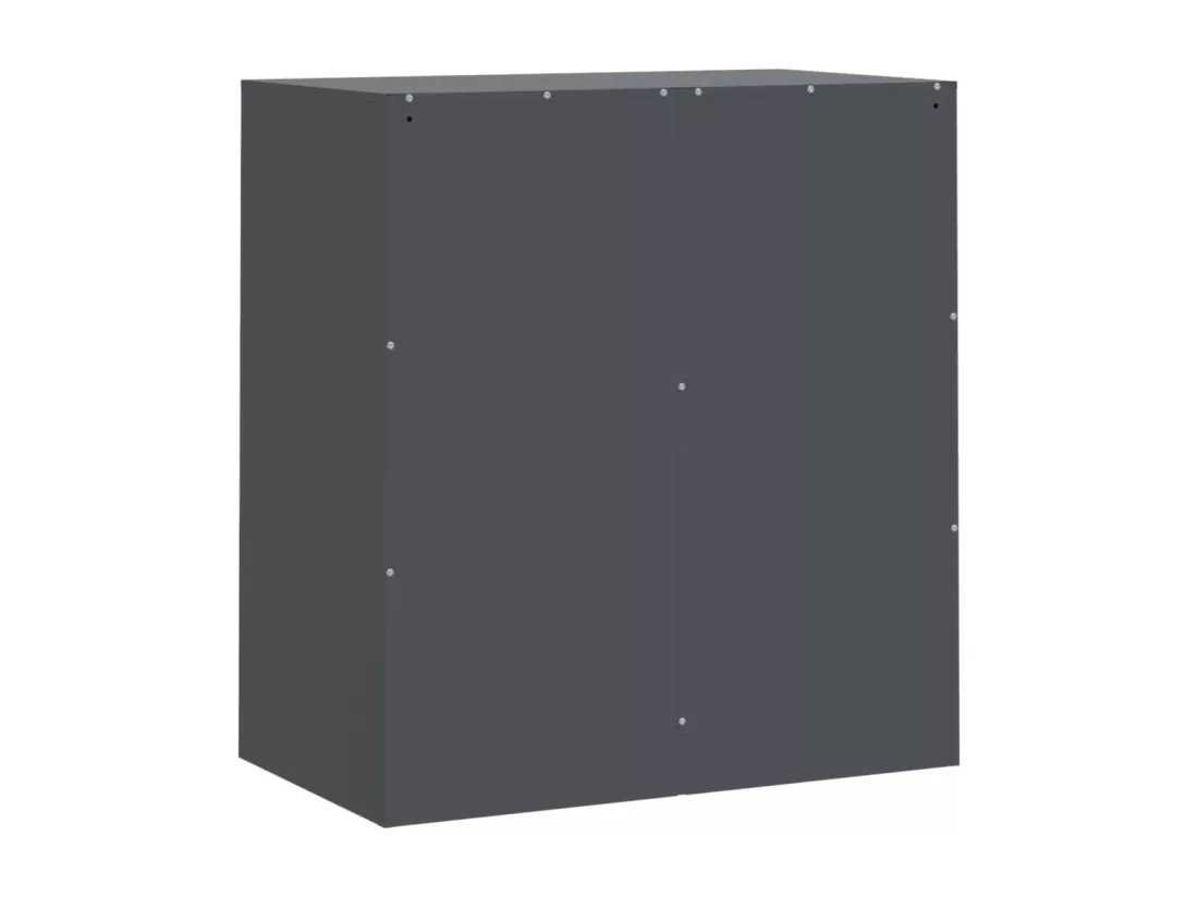 Buffet anthracite 67x39x73 cm acier