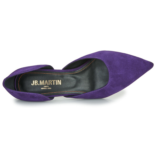 JB Martin - ENVIE - Chèvre velours violet