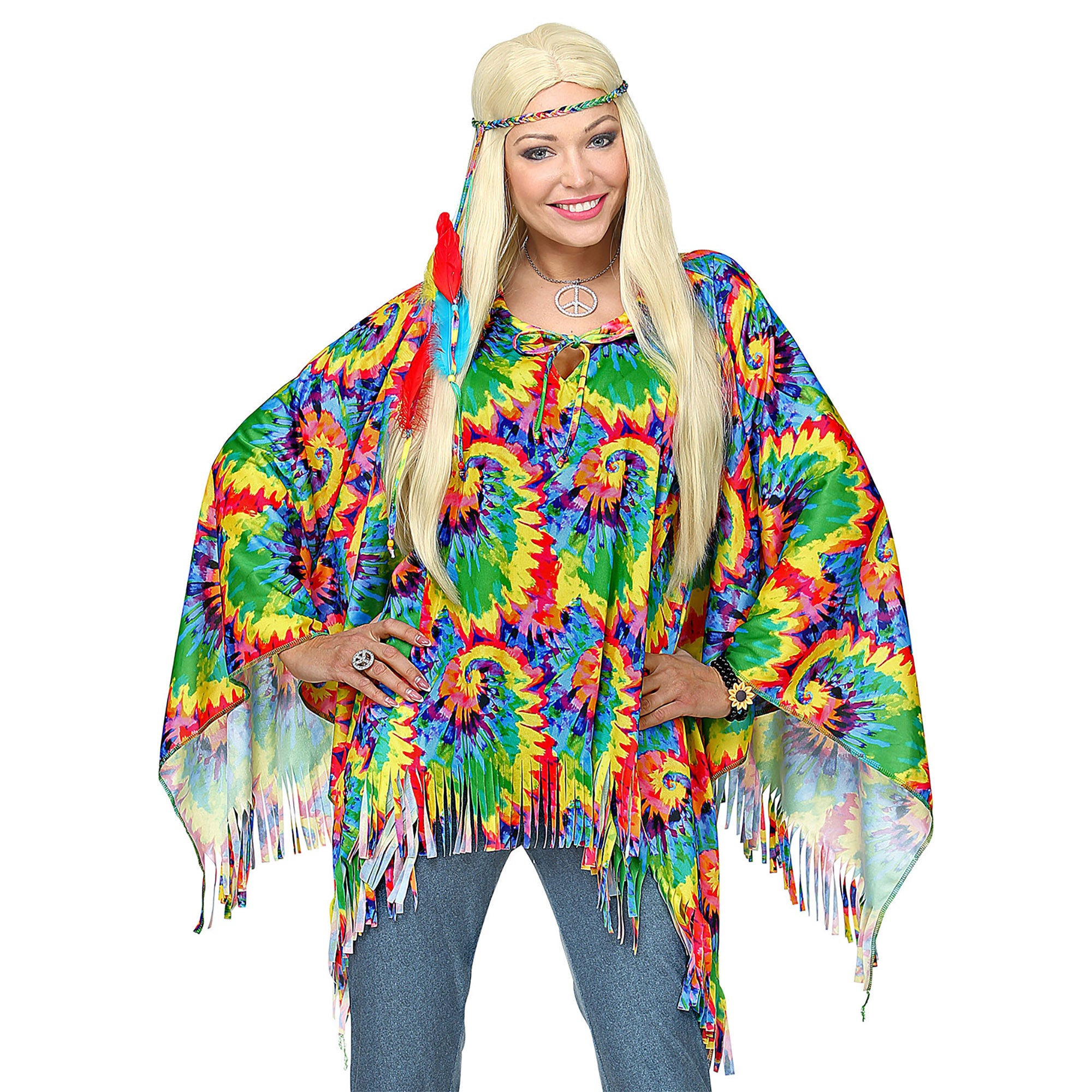 Hippie 60S Accessoireset Dames 2 delig