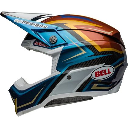 Casque cross Bell MOTO-10 TOMAC 24 2024 - Blanc