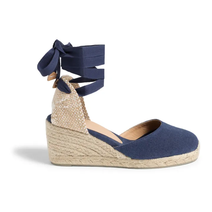 Castaner Espadrilles Carina 6 cm | Bleu marine