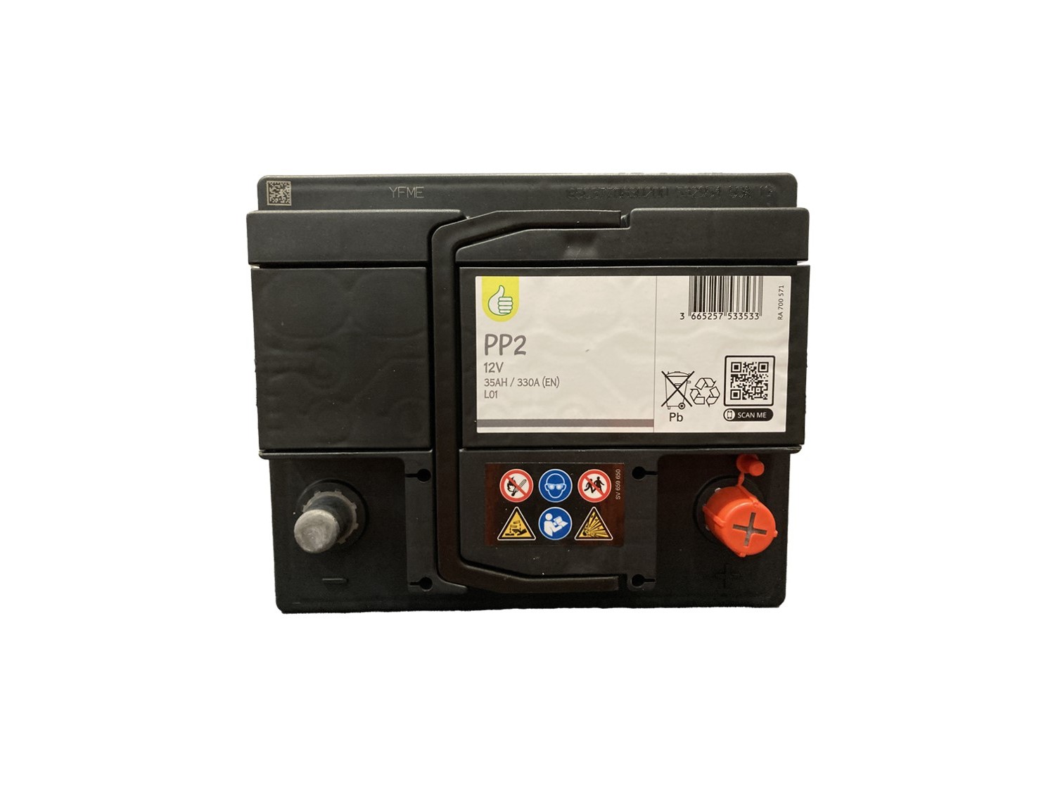 BATERIAS AUTO POLEGAR PP2 35AH/330A