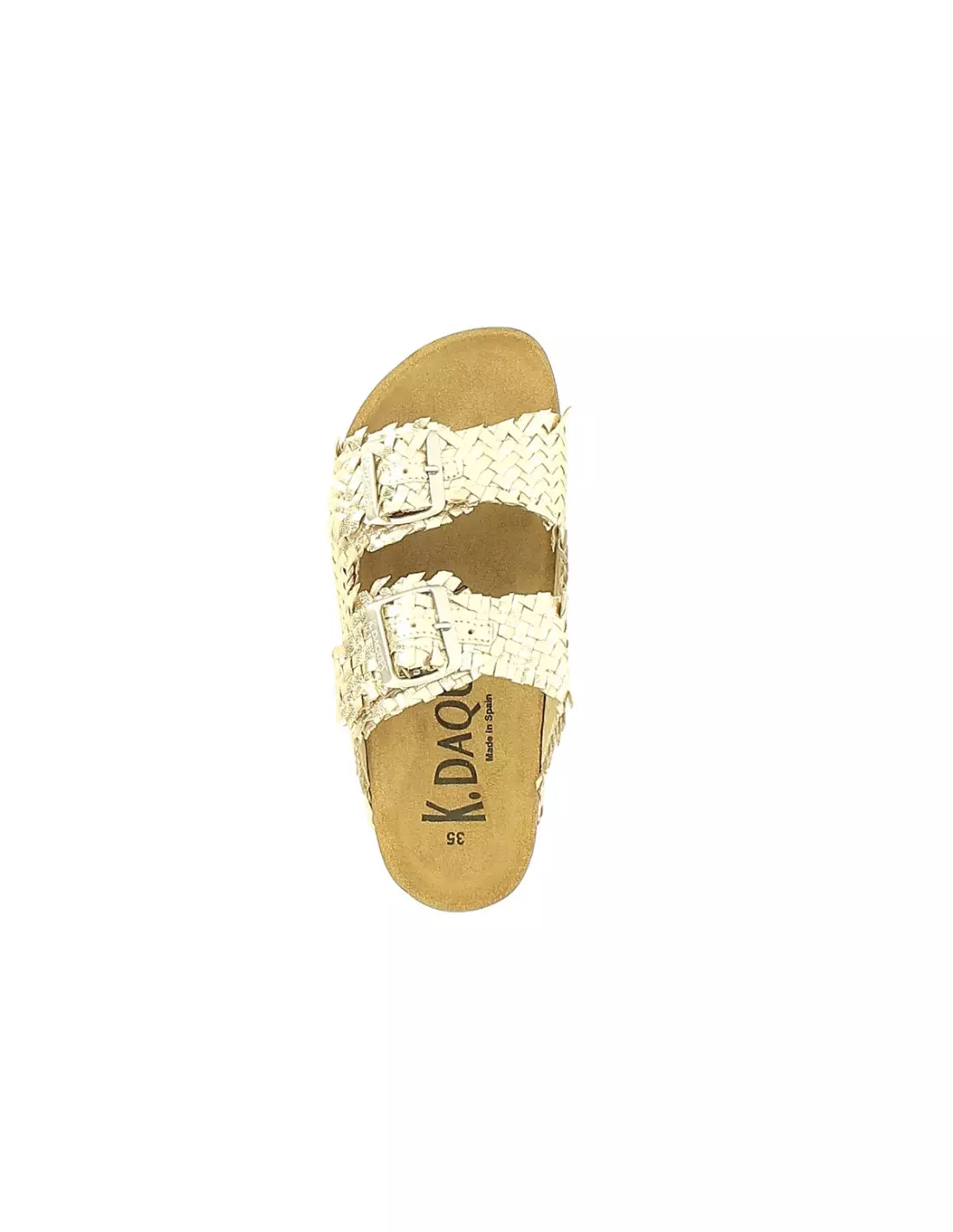 K DAQUES RITRESS - Sandales & nu-pieds Platine