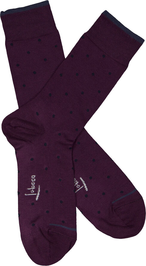 Topeco Topeco sock, bamboo 240 wine red