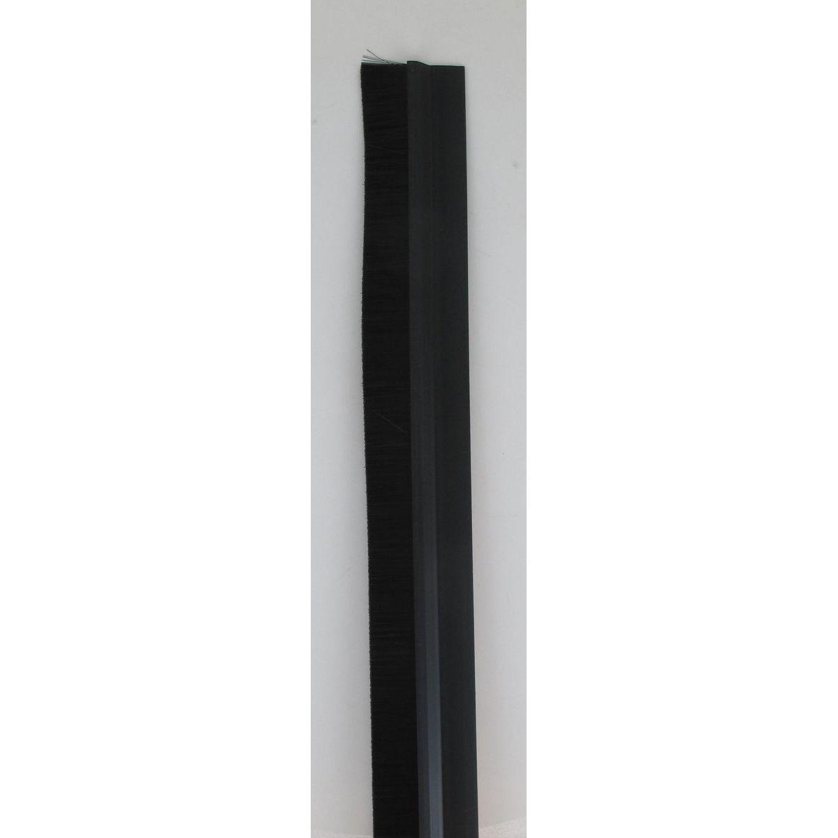 BAS PORTE ADHESIF BROSSE 93CM NOIR