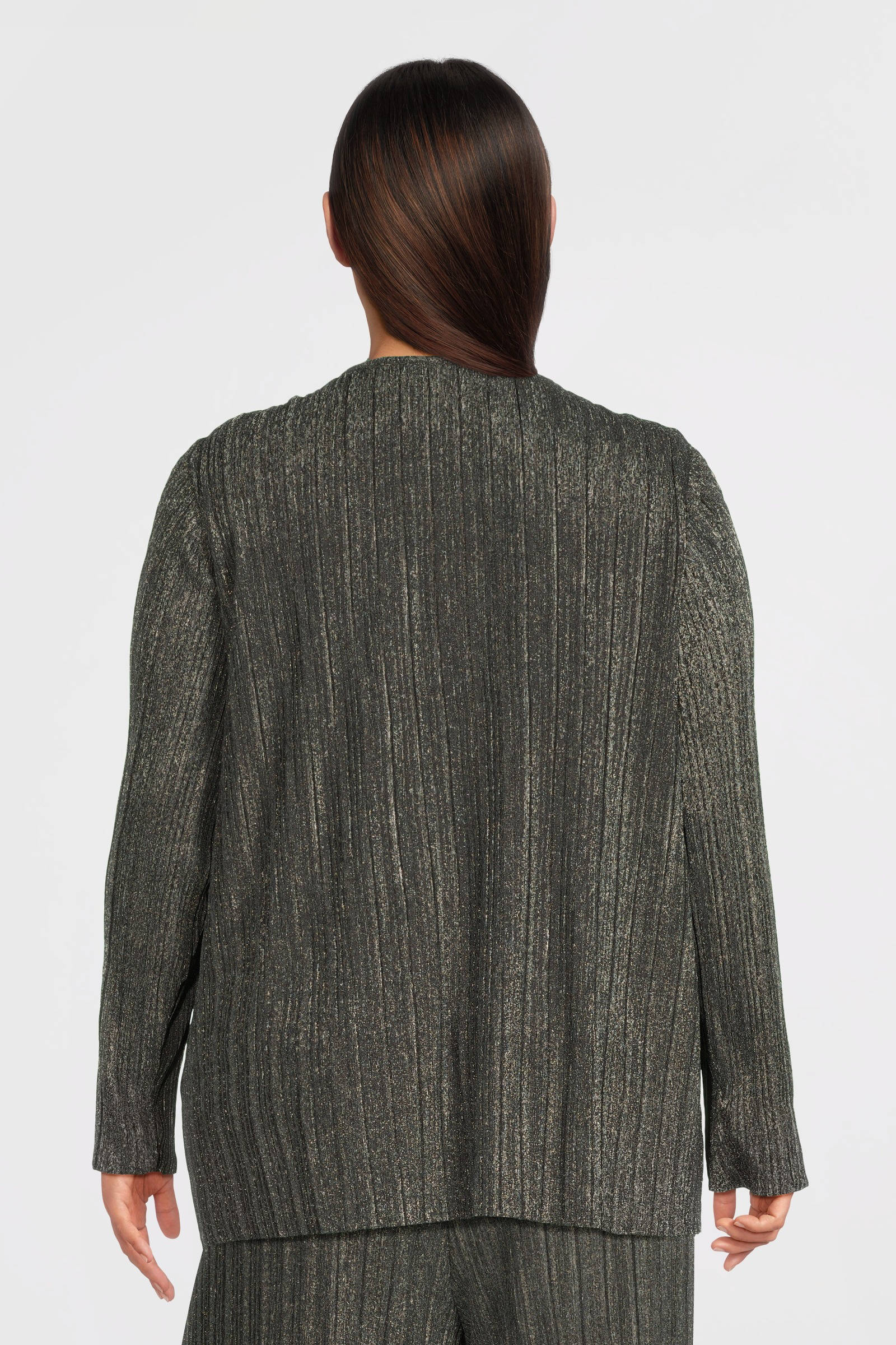VERO MODA CURVE top zilver