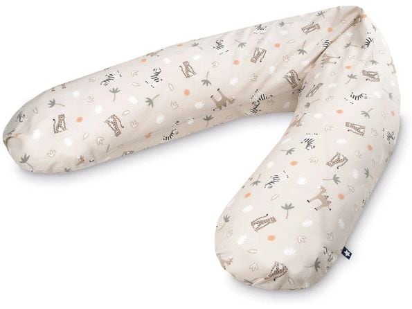 Julius Zöllner Stillkissen Jersey Savanne Beige 190 cm Stillkissen aus Jerseybaumwolle
