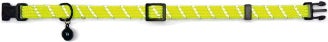 Beeztees kattenhalsband geel 22-33 cm x 10 mm