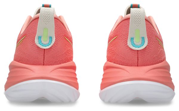 Chaussures Running Asics Gel-Cumulus 27 Corail/Vert Femme