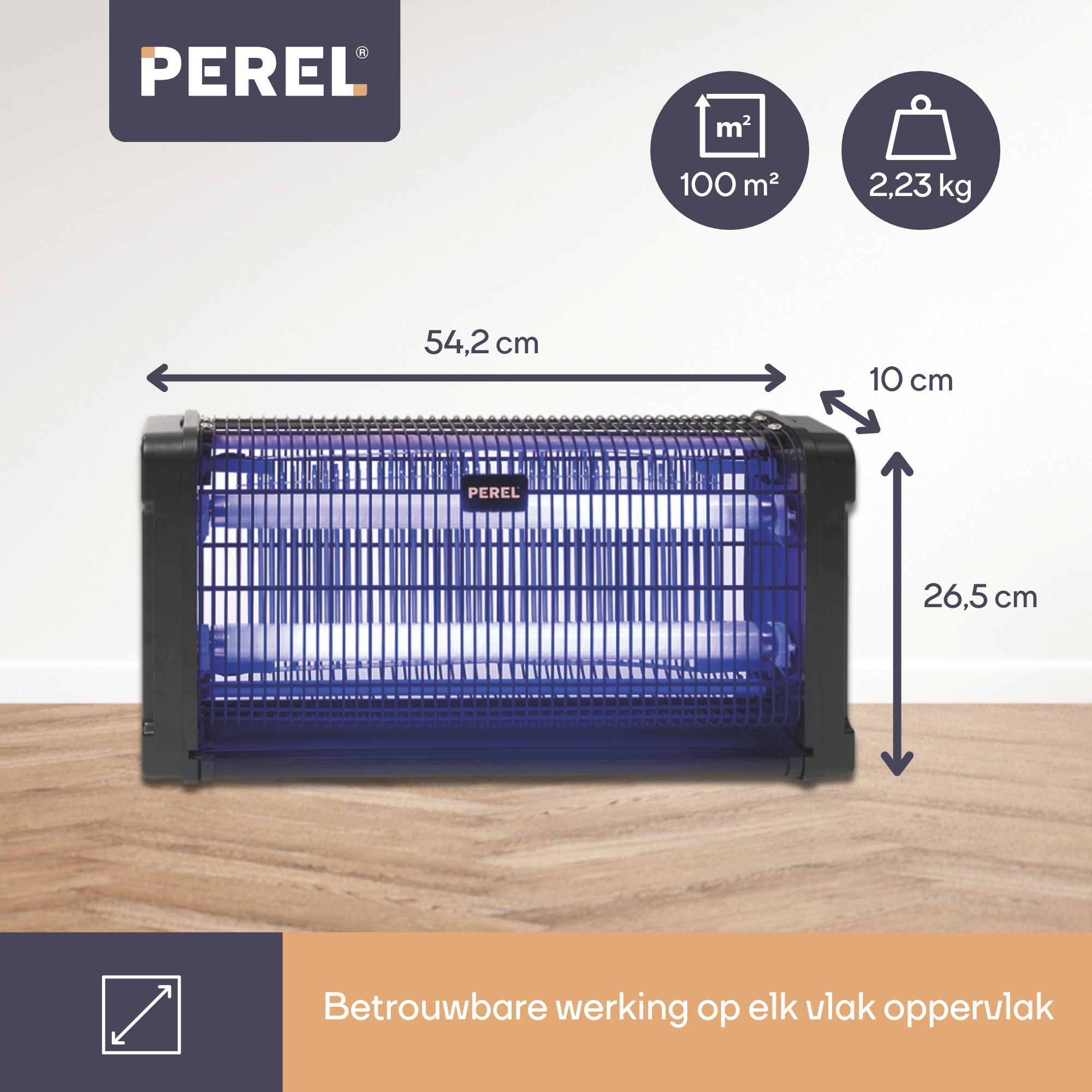 Perel GIK09ON insectenlamp