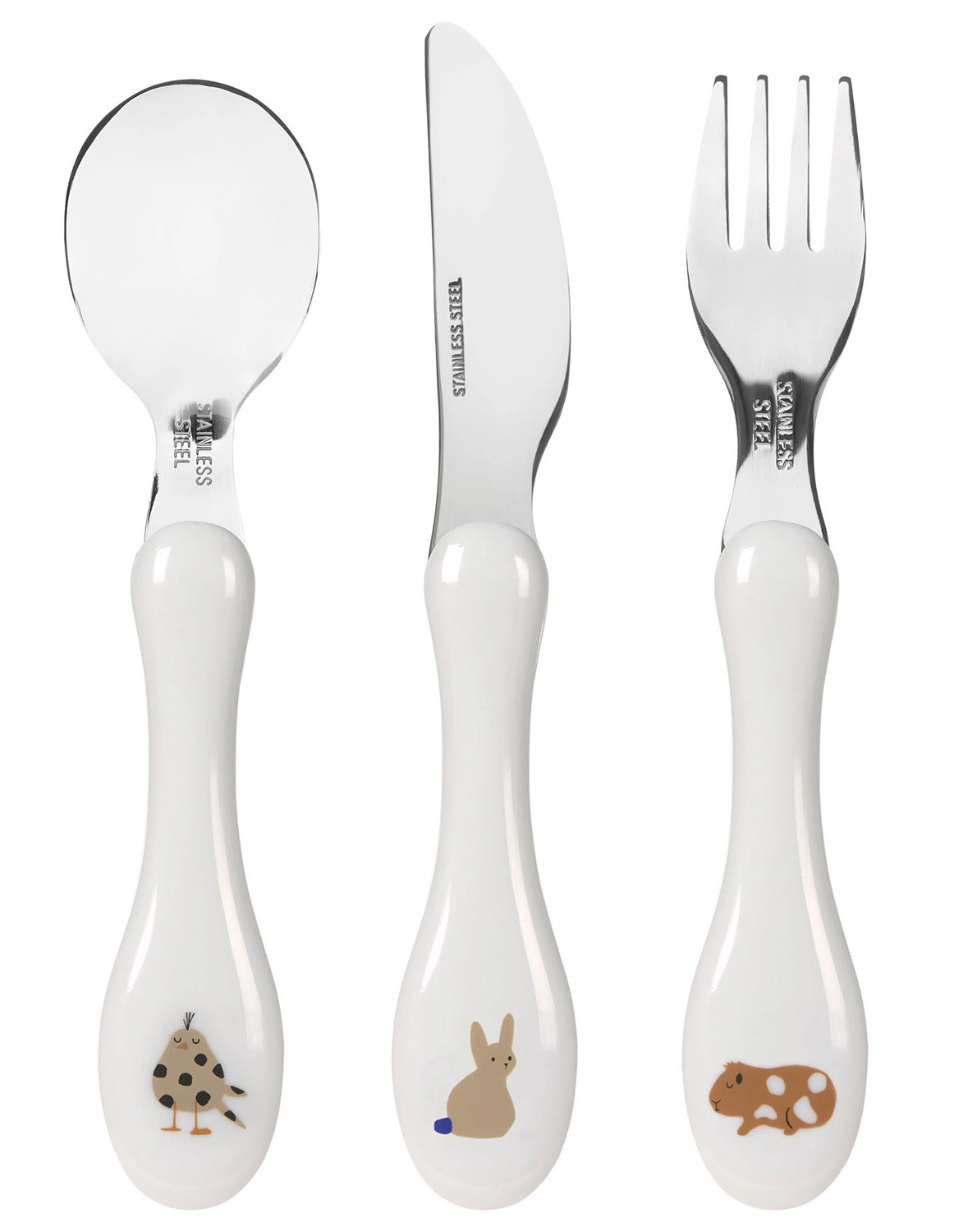 Besteck-Set LITTLE MATEYS 3-teilig in royal blue