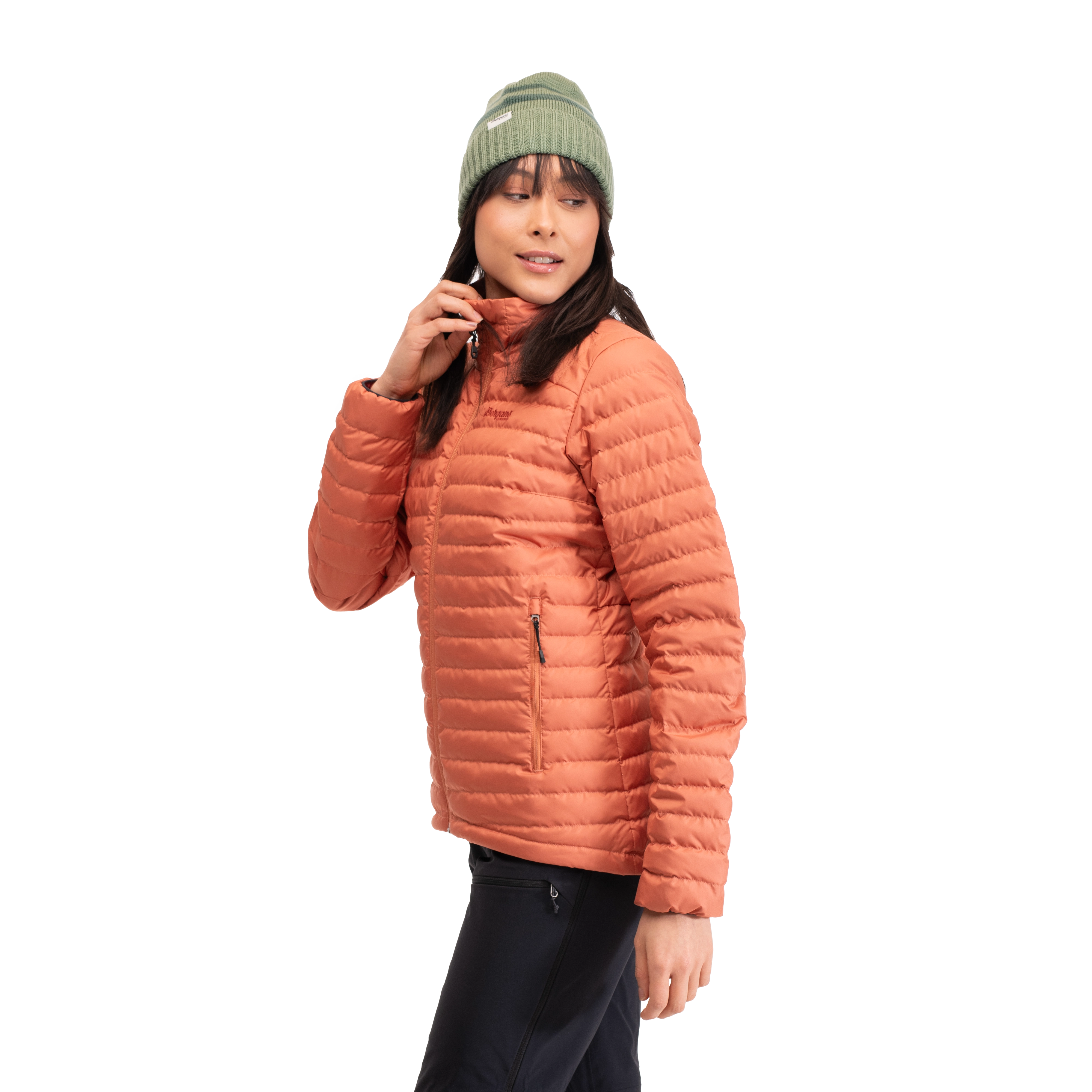 Lava Light Down Jacket Women Terracotta