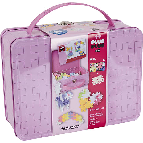 Plus Plus Big Metalkuffert Pastel - 70 dele