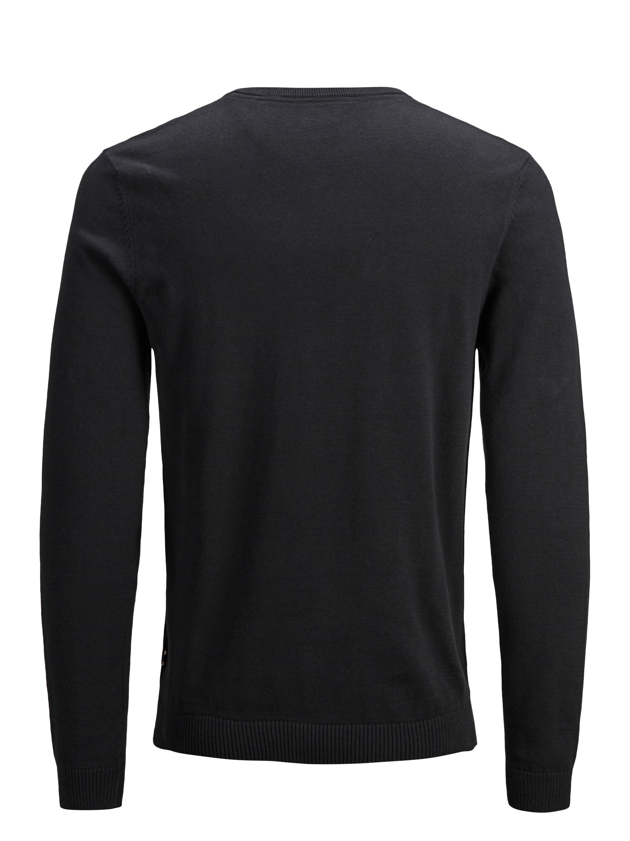 Jack & Jones V-Ausschnitt-Pullover »JJEBASIC mit V-Ausschnitt, ideal für Herbst und Alltag«, unifarben, modisch, slim fit, Baumwolle, V-Ausschnitt