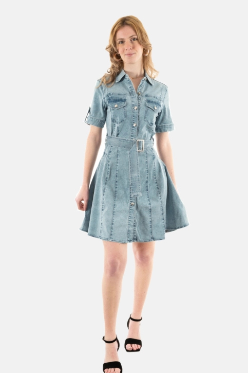 Robe morgan 241-rixes jean bleached